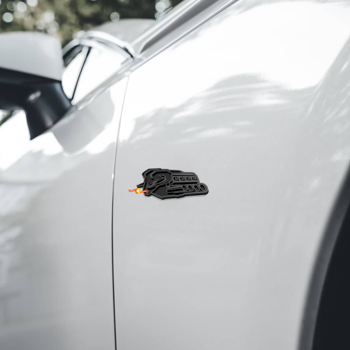 1320 HEMI Spatbordembleem 3D Badge