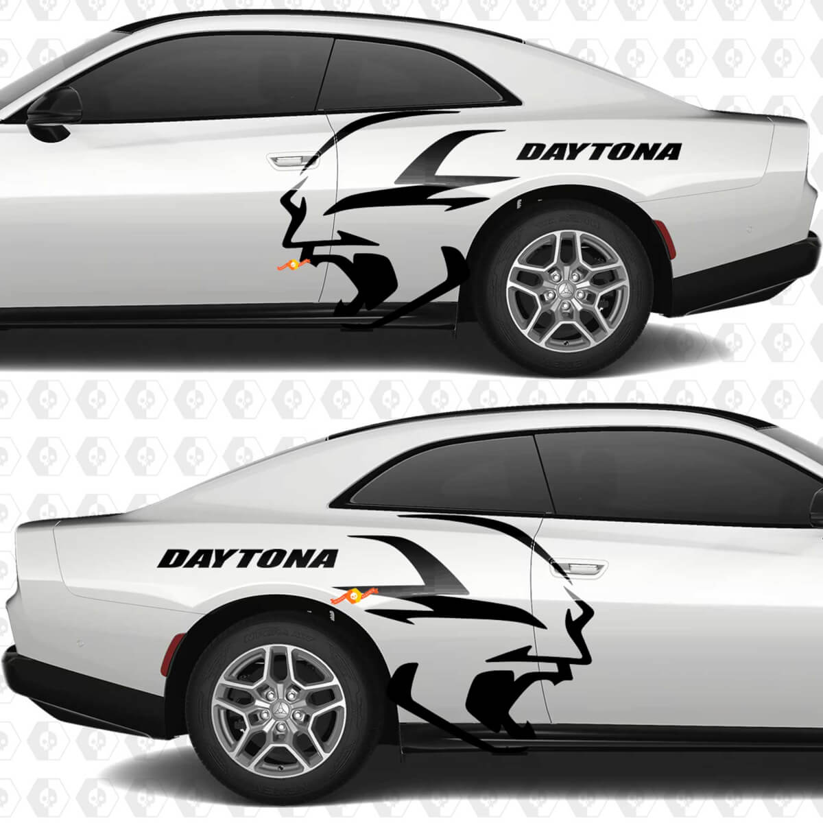 Banshee Daytona Kit Vinyl Decal Graphic voor Dodge Charger Daytona
