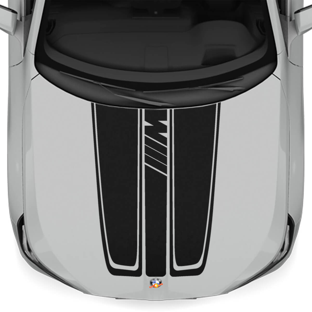 Hood M Performance Decal Sticker Kit voor BMW X3 G45