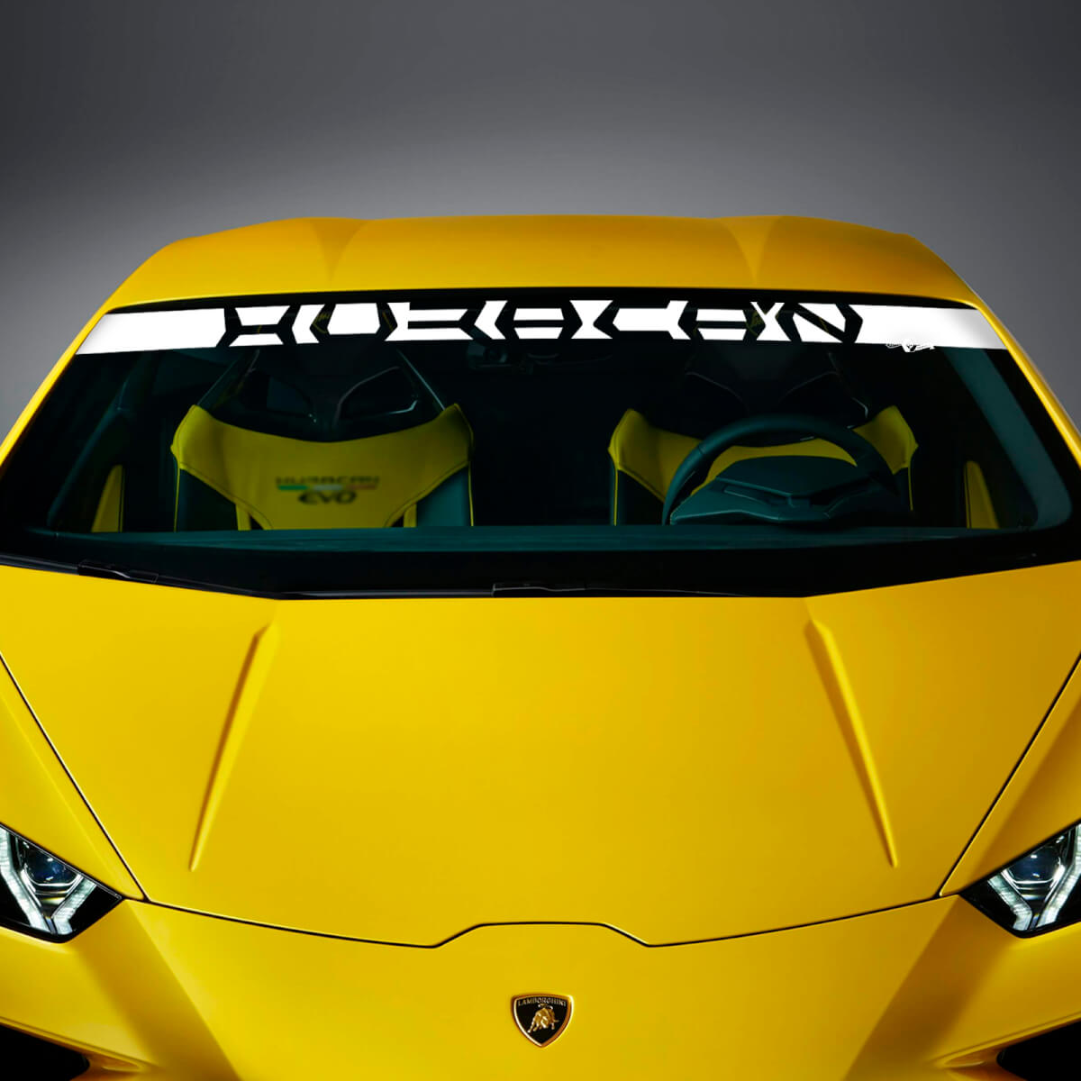Voorruitstreep Vinyl Decal Sticker Graphics voor Lamborghini Huracan Evo