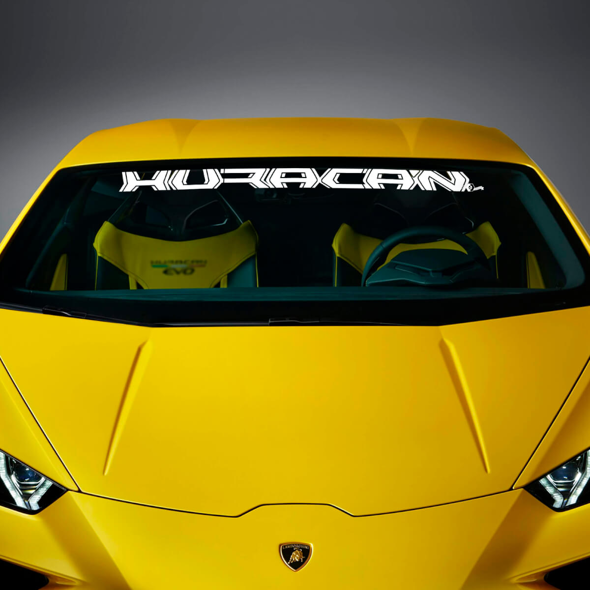 Voorruit Lettering Vinyl Decal Sticker Grafieken voor Lamborghini Huracan Evo