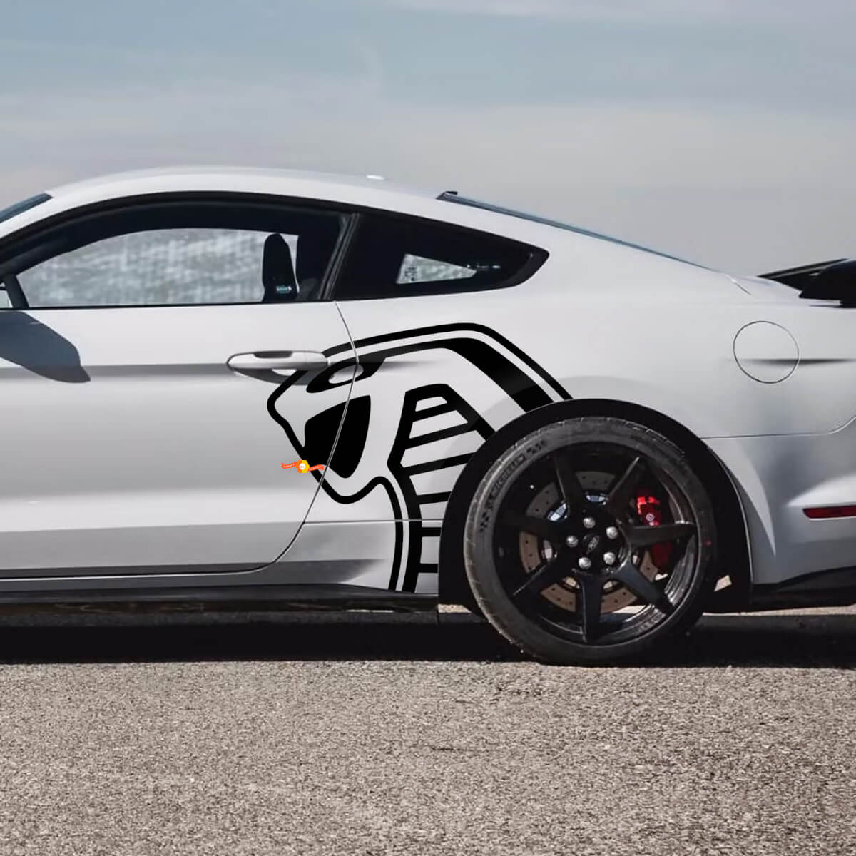 Cobra Side Decals Stickers for Ford Mustang GT350 GT500 Shelby