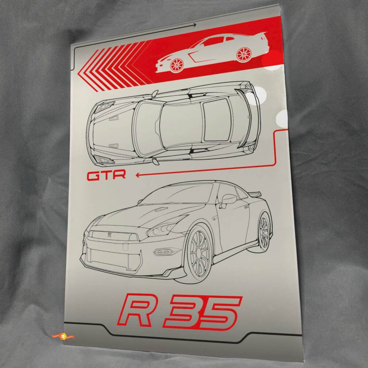 Custom R35 Glanzend Acryl Garage Muurkunst Paneel voor Nissan R35 fans