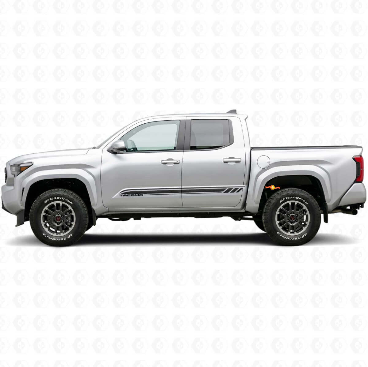 Zijstrepen Deur Vinyl Decal voor Toyota Tacoma 2023