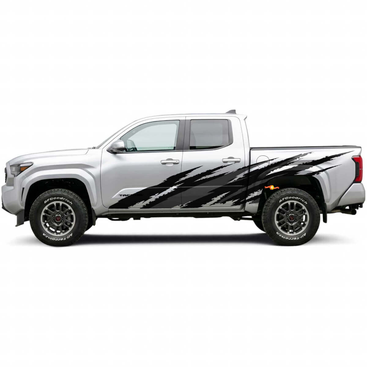 Modderspat Grafiek Volledige Zijkant Vinyl Decal voor Toyota Tacoma 2023+