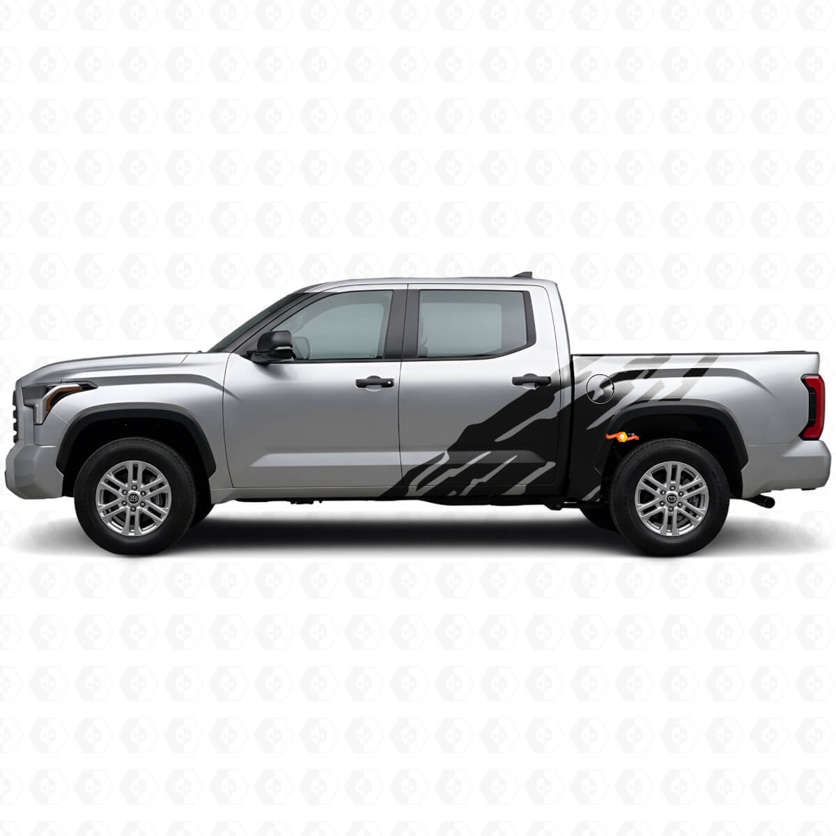 Modderspetters Grafische Zijvinylsticker voor Toyota Tundra 2022+
