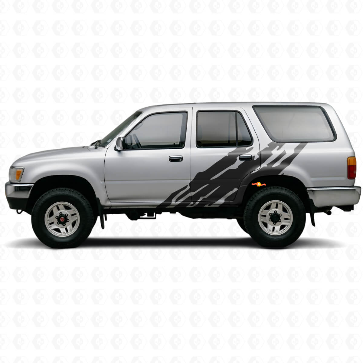Modderspatgrafiek Zijkant Vinyl Decal voor Toyota 4Runner 1989-1995
