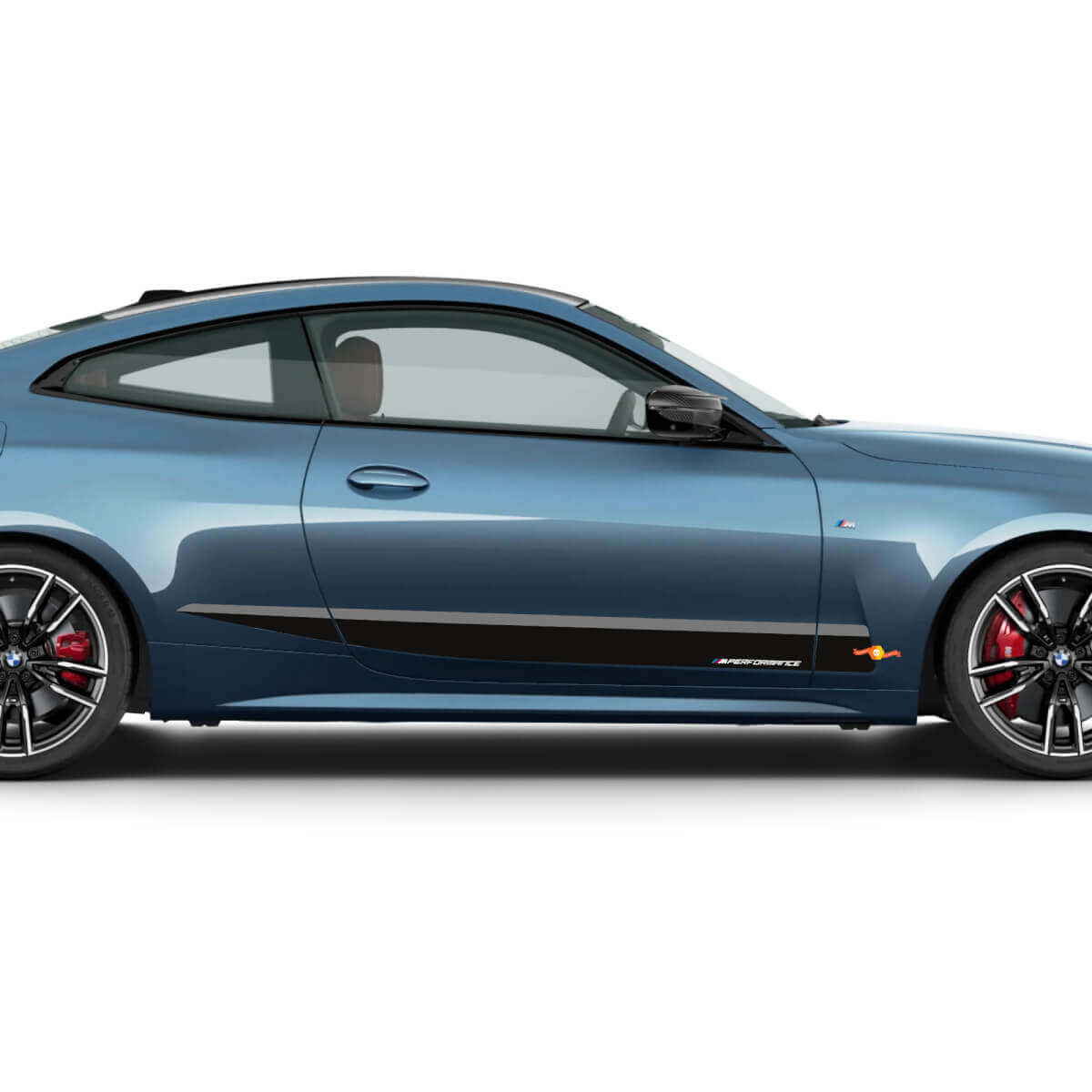 M Performance zijstrips vinylsticker voor BMW M440i