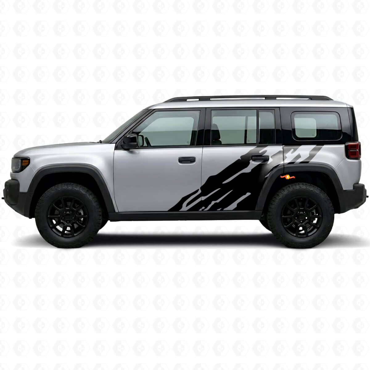 Modderspatgrafiek zijsticker vinyl decal voor Jeep Recon 2026+