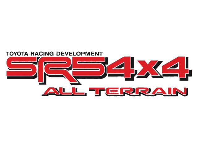 TOYOTA SR5 4X4 ALL TERRAIN DECAL Mountain Deer Hunter Decal TRD racing development side vinyl sticker sticker