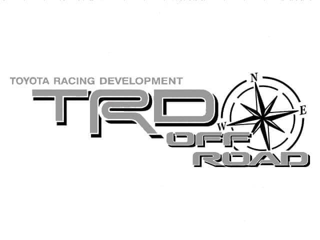 TRD-stijl Off Road Kompas Zijvinyl Sticker Set voor Toyota FJ Cruiser