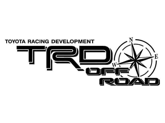 TRD Off Road Kompas Zijvinylsticker voor Toyota FJ Cruiser