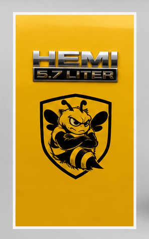 Set Truck Vinyl Fenfer Dodge Ram Bee Grumpy Bee Concept Decals Stickers #78 voor Dodge Ram 1500 2500 3500