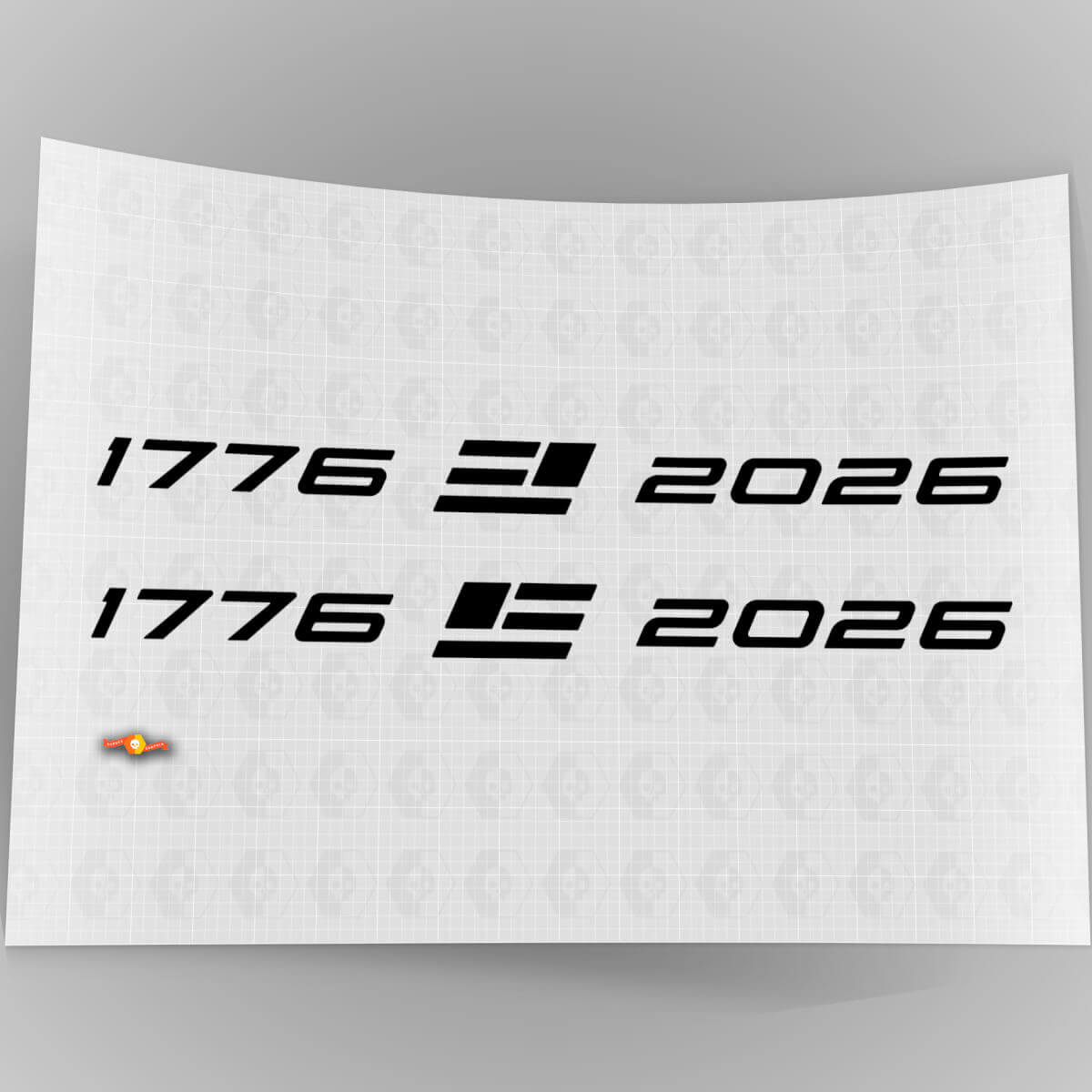 Stars & Steel Style Zijvinyl Decal Set voor Chevrolet Auto's