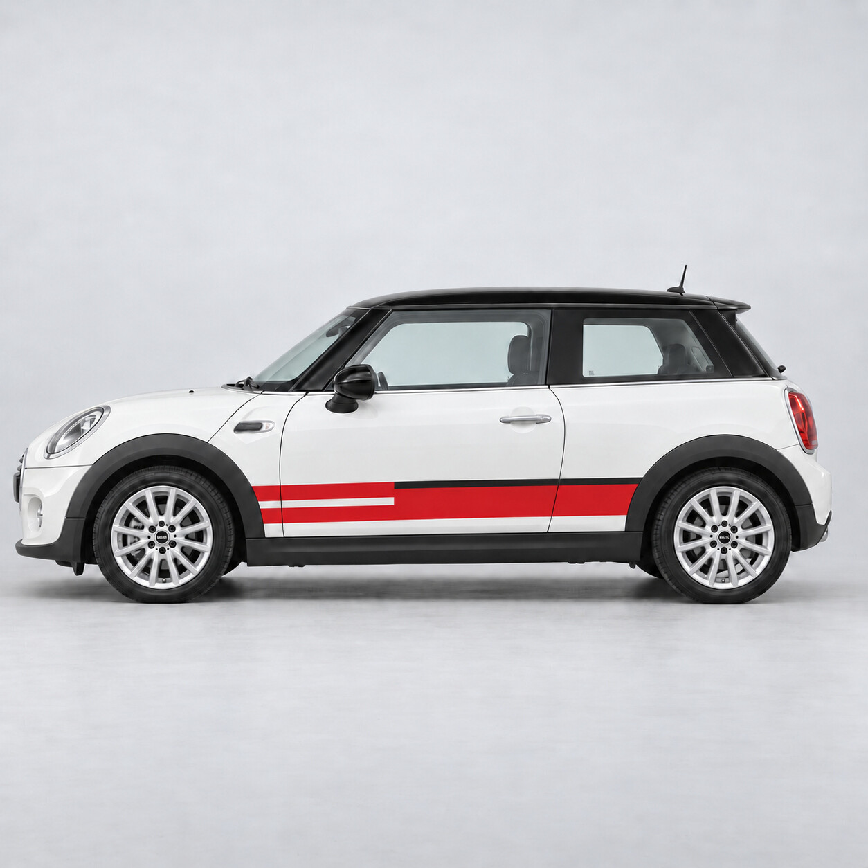 Club Sprint Strepen Zij Vinyl Decal Sticker voor MINI Cooper 2014