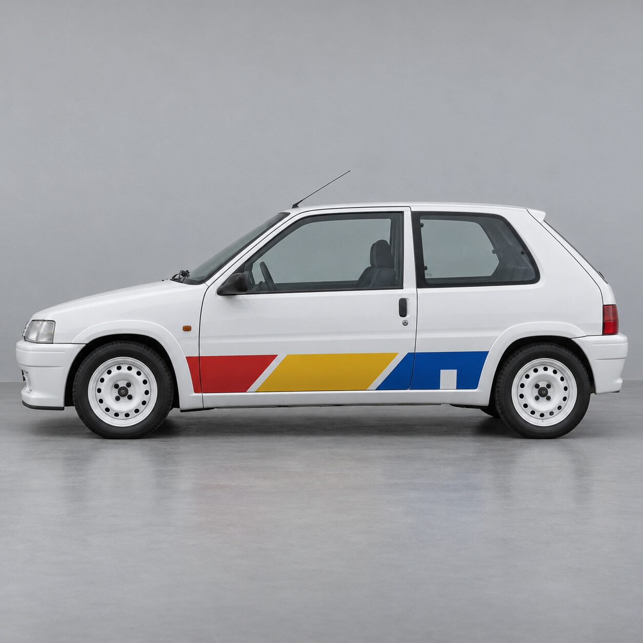 Rallye Drie Panelen S1 Zij Vinyl Decal Sticker voor Peugeot 106 1993-1996