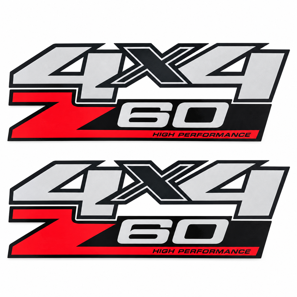 4x4 Z60 Hoogwaardige Vinyl Sticker voor Zijpaneel voor GMC Sierra GMT900 2007-2013