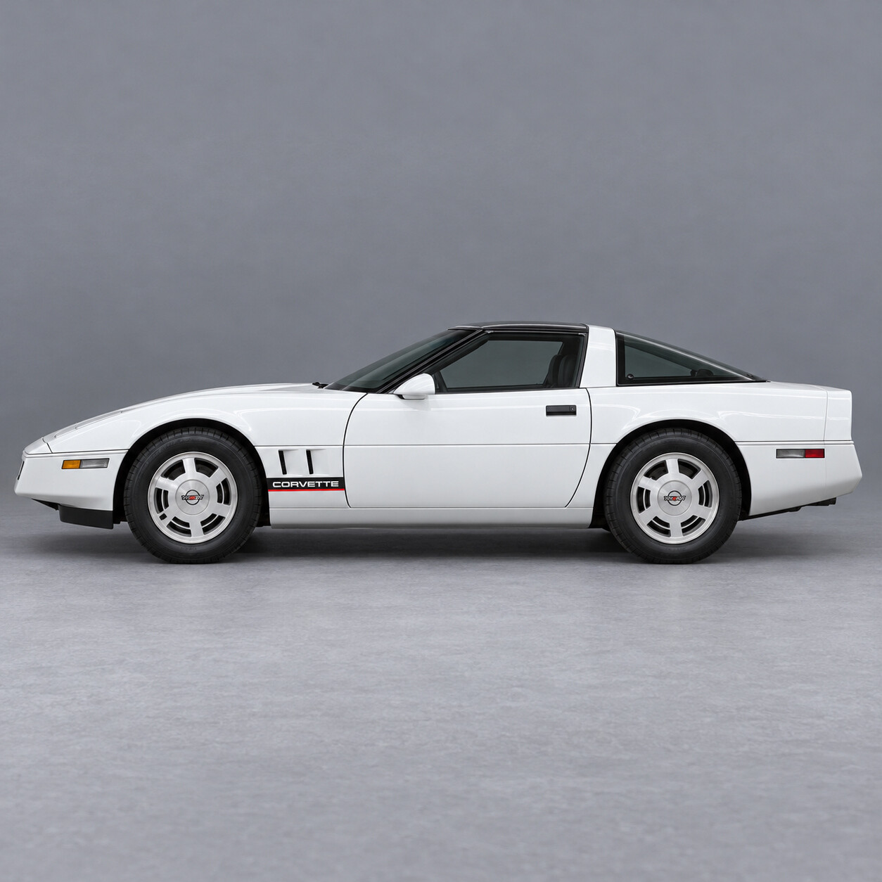 Gill Onderstreep Spatbord Vinyl Decal Sticker voor Chevrolet Corvette C4 1984