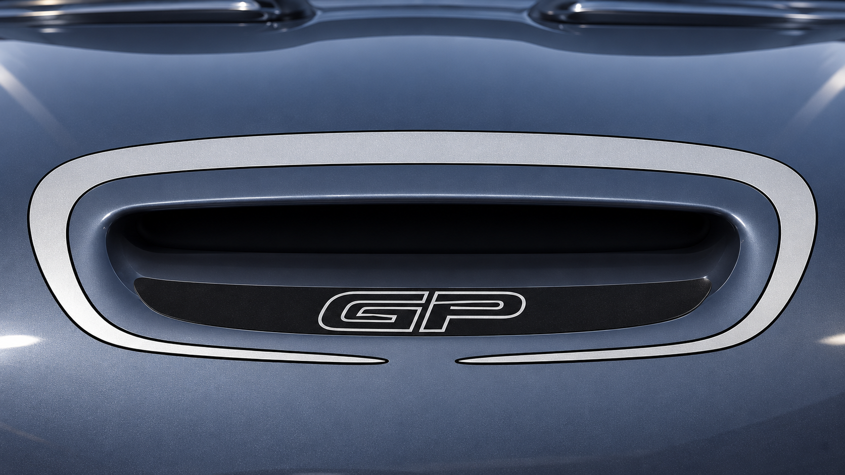 Motorkap Open Bridge GP motorkap luchtinlaat omlijsting 2 kleuren motorkap vinyl decal sticker voor MINI Cooper
