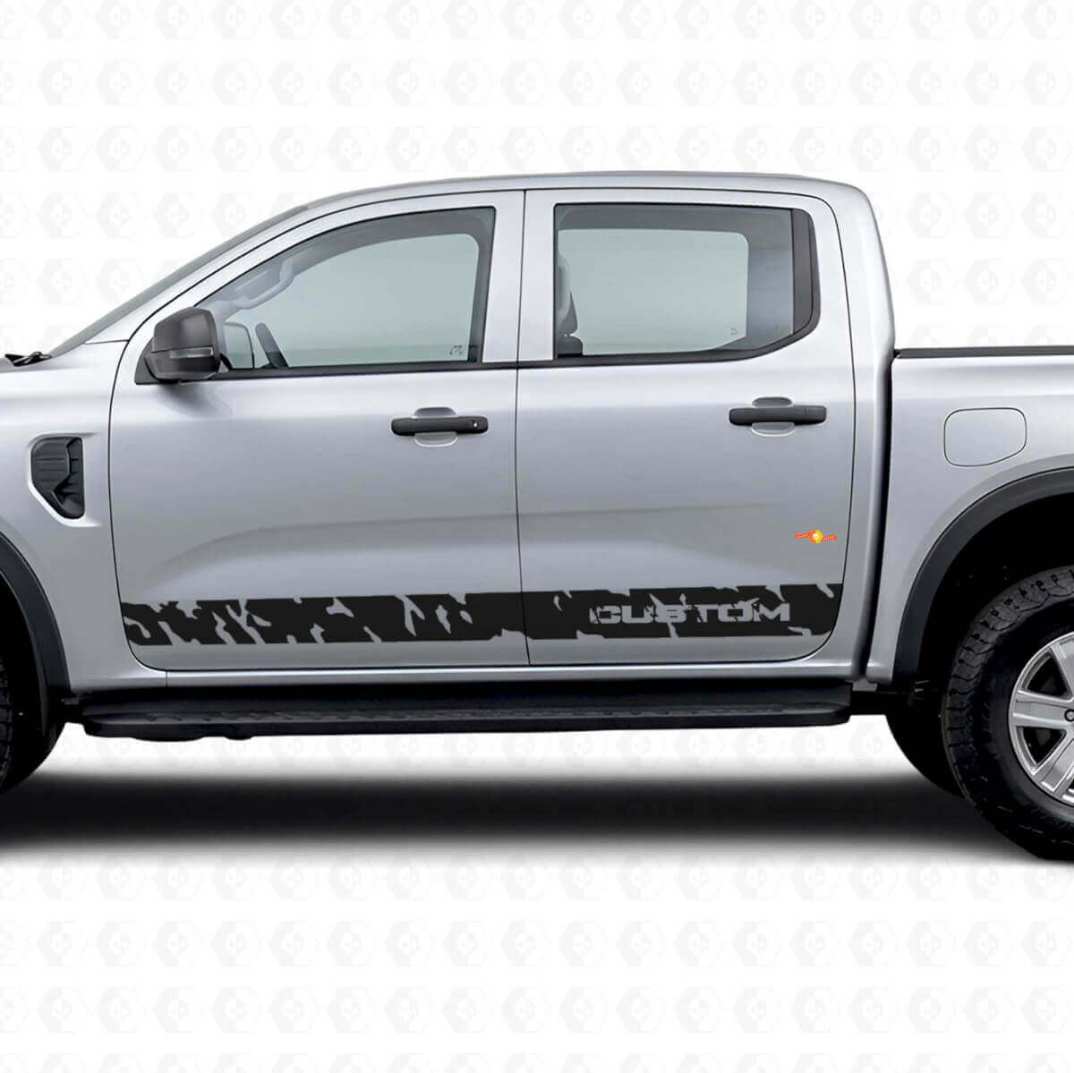 Musclecar Ranger Wildtrak wilde zijstreep grafische sticker sticker