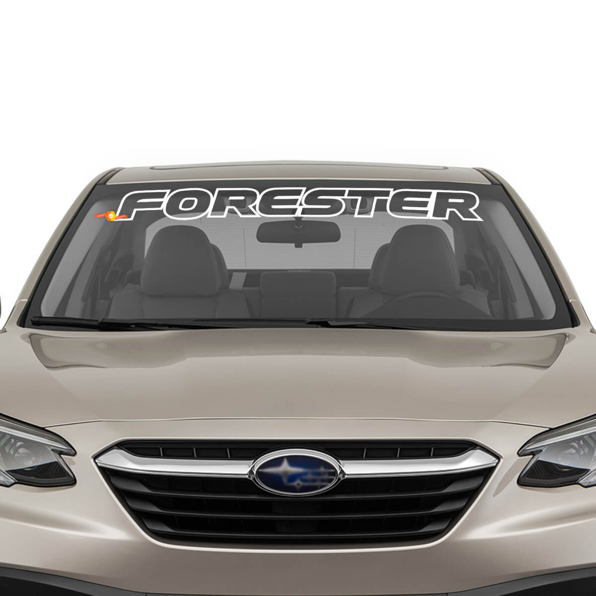 Overzichtsstijl voorruitbanner vinyl sticker sticker fit Suba forester
