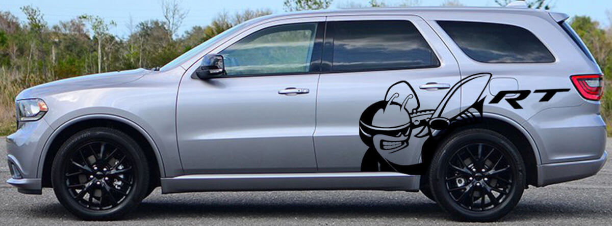 Scat Pack Bee-stijl zij vinyl decal set voor Dodge Durango