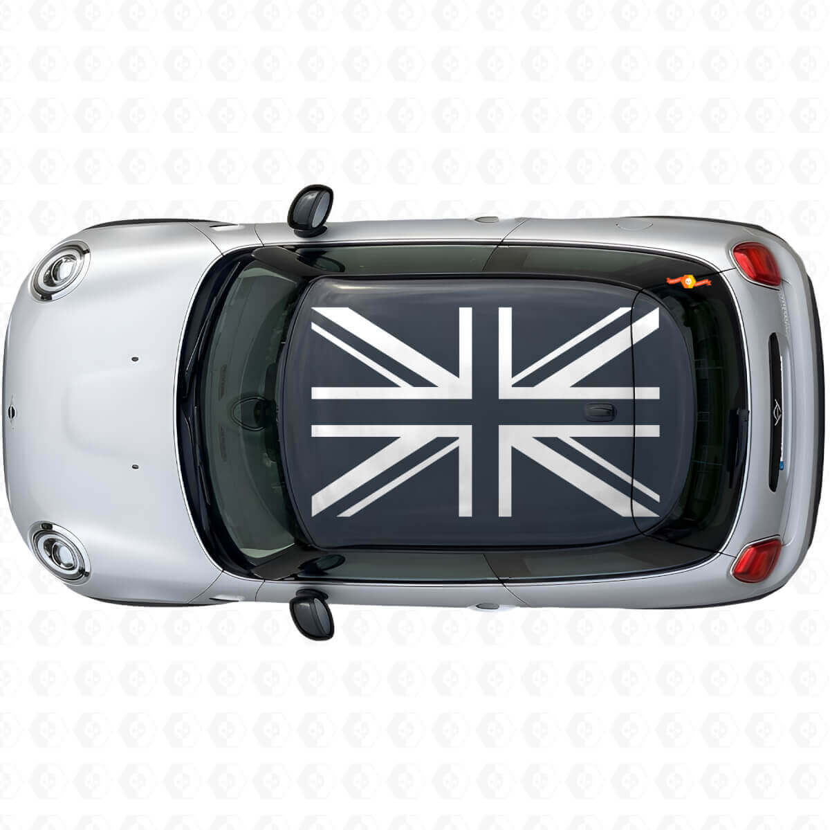 Union Jack Britse Vlag Dak Vinyl Decal Set voor MINI Cooper S JCW