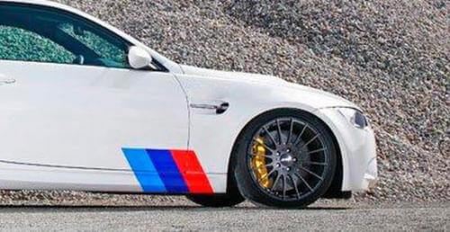 M Performance Vinylsticker set voor zijdeurstrip voor BMW