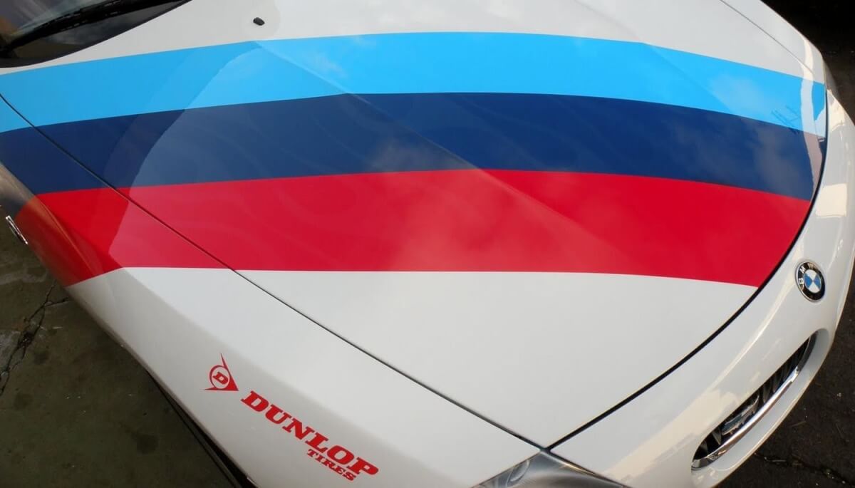 M Performance Strepen Motorkap Vinyl Decal Kit voor BMW