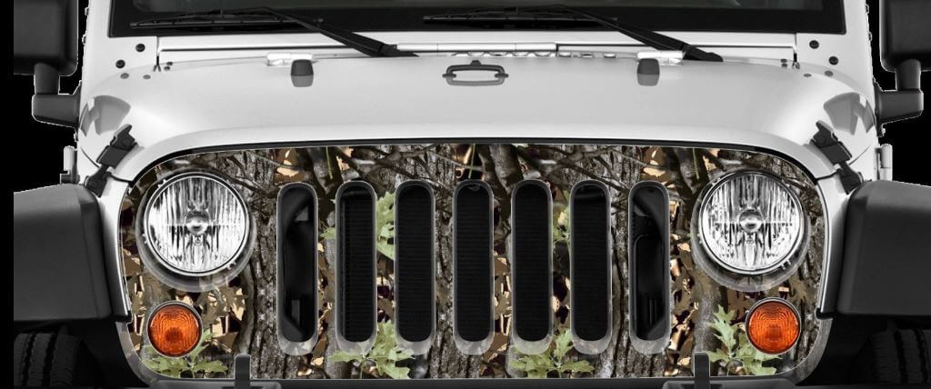 American Flag-Camo 5, Wrap, Vinyl, Skin voor Jeep Wrangler