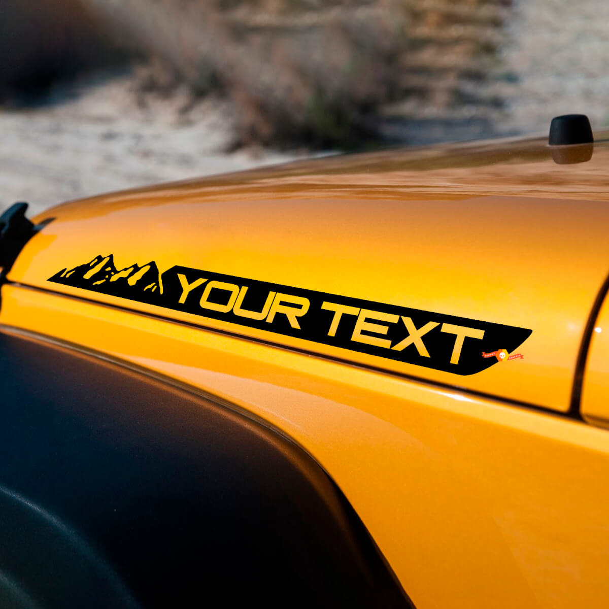 Mountain Styloe Zij Kap Sticker voor Jeep Wrangler JK JL