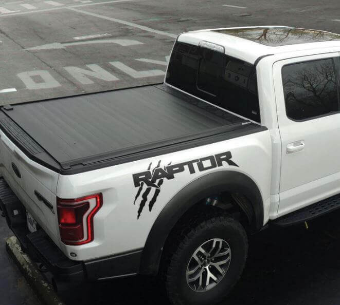 Ford F150 Raptor 2017 logo zijbedding graphics decal sticker 2