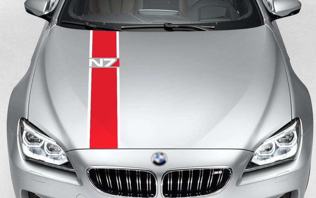 Mass Effect N7 Logo Systems Alliance Navy ALLIANCE SPECIAL FORCES stickers stickers