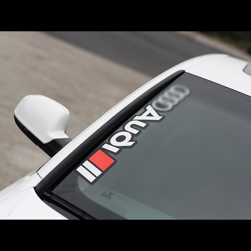 AUDI Racing Sport Car Window Voorruit Sticker Decal Vinyl