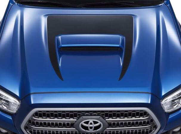 TRD Pro-stijl motorkap scoop vinylsticker voor Toyota Tacoma 2016-2017