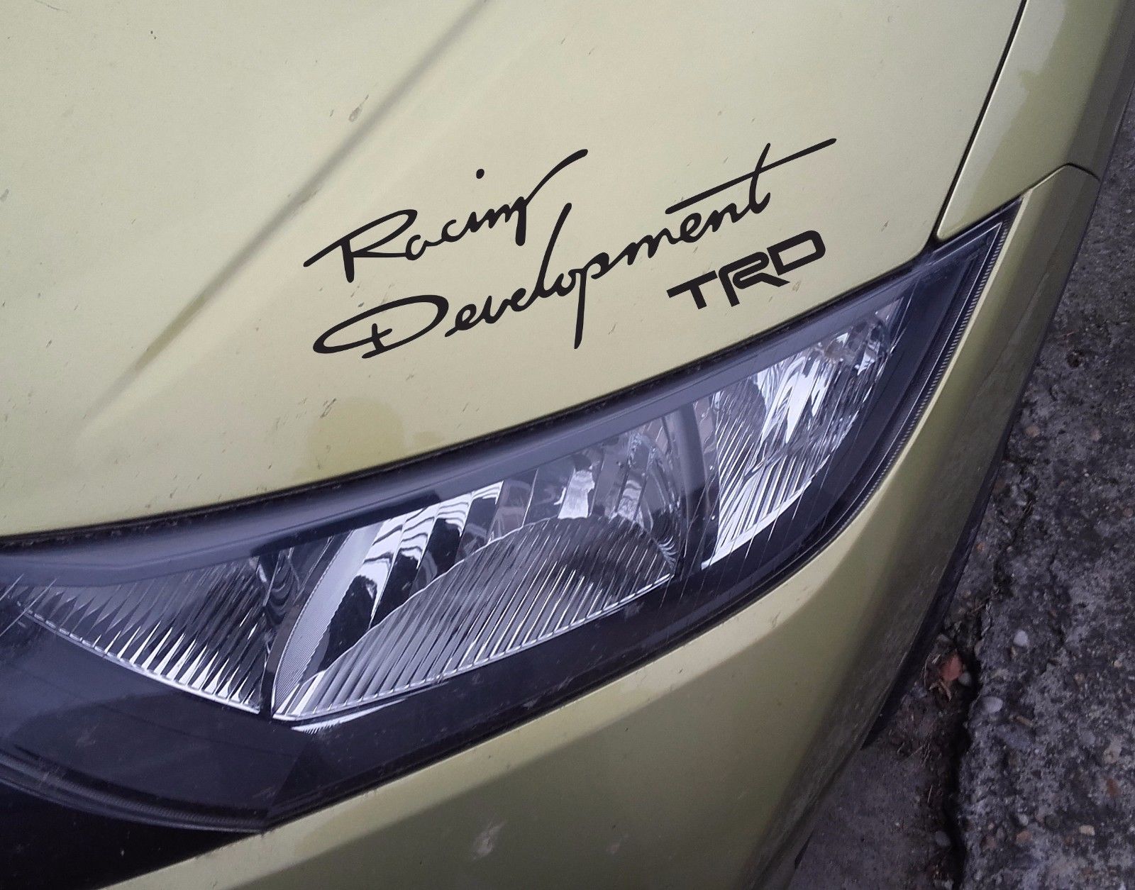 Racing Development TRD Motorkap Vinyl Sticker voor Toyota Tundra