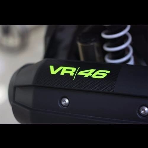 Valentino Rossi VR 46 Moto GP Sticker Vinyl 150mm 2psc
