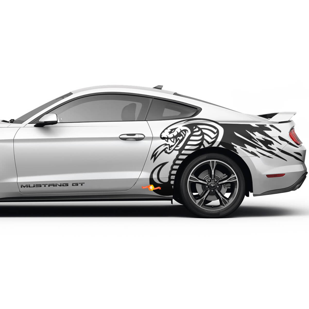 Cobra Zijstickers Grafische Mustang GT Stickers voor Ford Mustang
