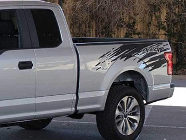 Ford F150 Stickers Decals RIP splash side Stripe Vinyl Graphics kit past op modellen 2015-2018
