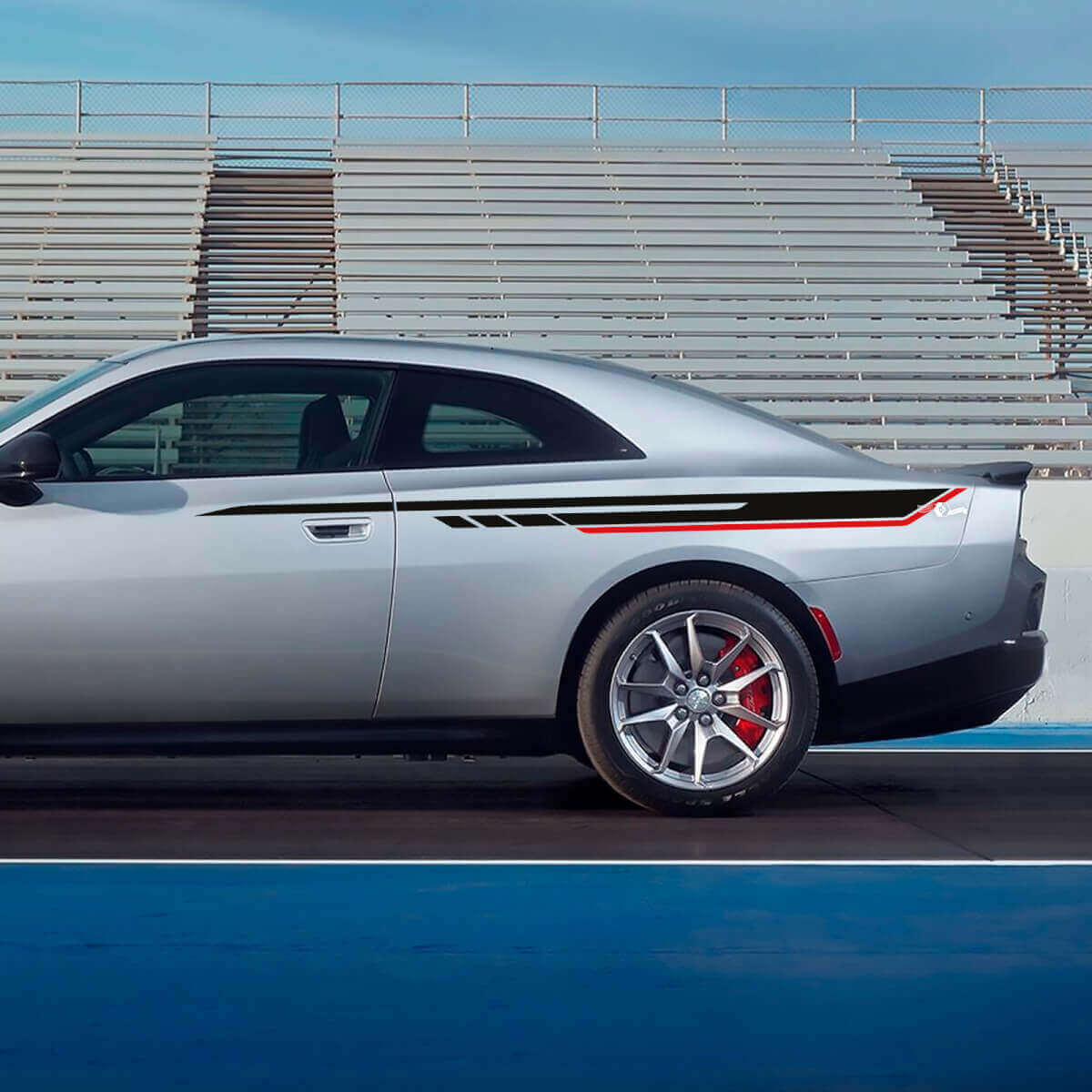 Sticker met H&R-logosticker