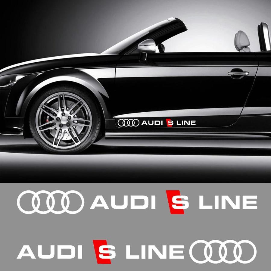 Audi S Line motorsport sticker sticker