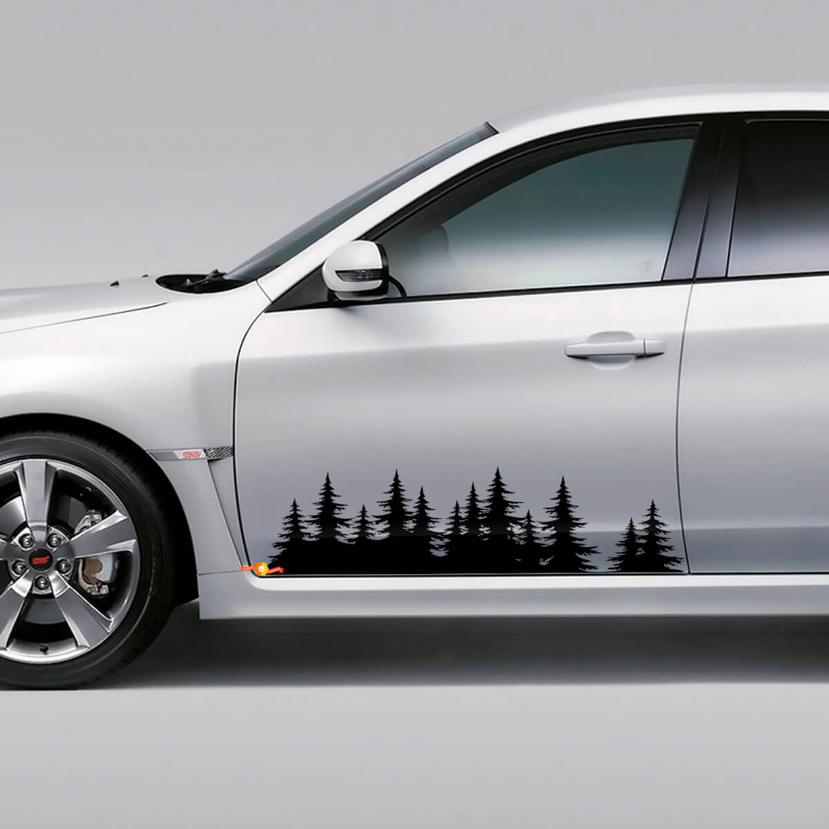 Suba aangepaste boom bos Vinyl Decal Sticker Grafische WRX STI Forester