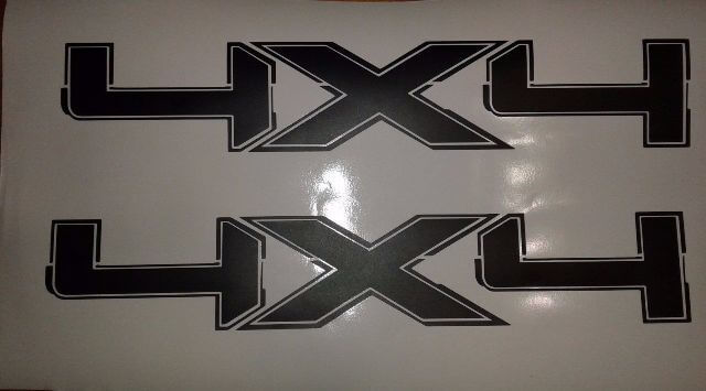 4x4 ford 150 elke kleur sticker vrachtwagen grafische stickers (SET)