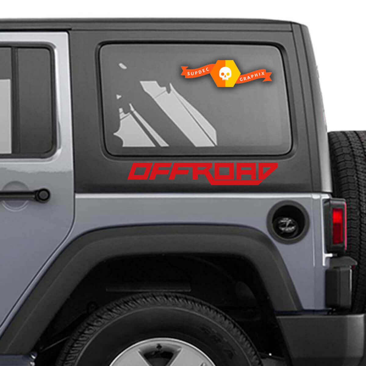 Belettering Sticker Sticker Embleem Logo Vinyl Off Road F Type Voor Toyota Jeep Wrangler