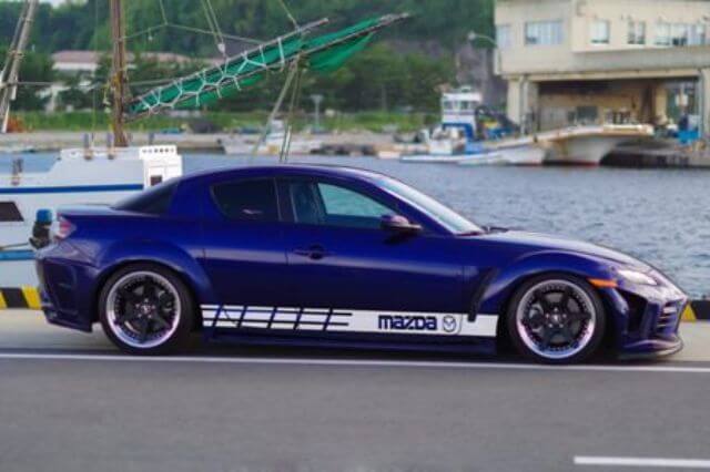 Meerdere kleuren grafische Mazda CX-3 / Mazda RX-8 autorace sticker sticker