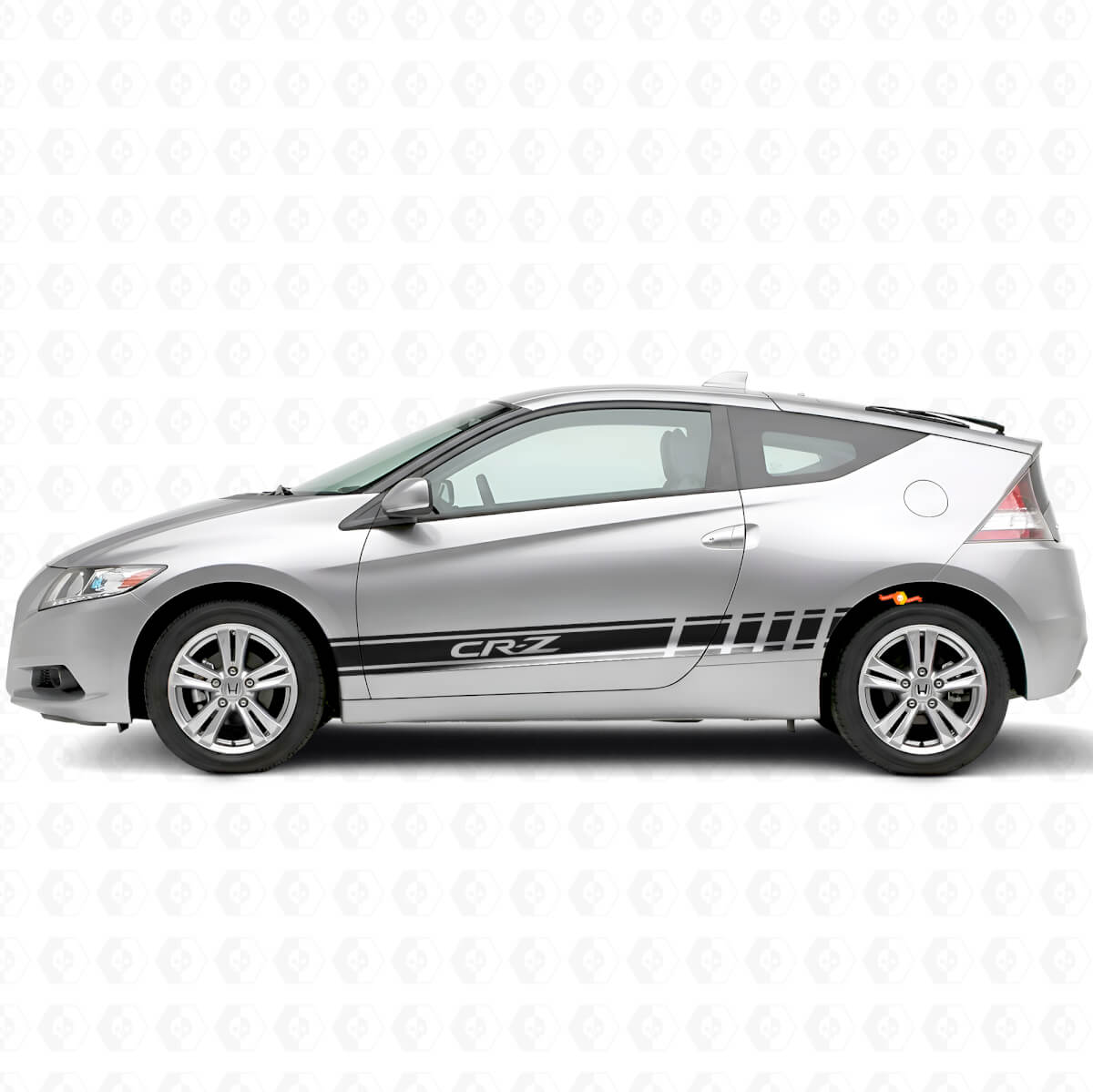 CR-Z Logo Accent Strepen Zij Vinyl Decal Sticker voor Honda CR-Z