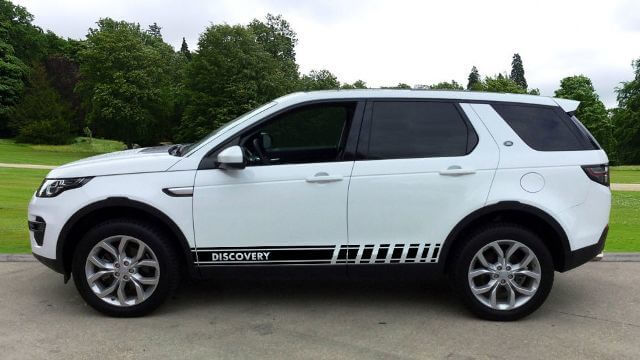 2X meerdere kleuren grafische strip Discovery Symbol Car Racing Vinyl Decal Sticker