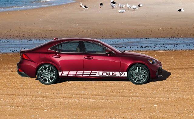 Meerdere kleurenafbeeldingen IS 200t / IS 250 / IS 300 autorace sticker sticker