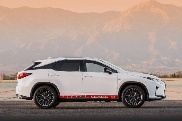 Meerdere kleuren grafische afbeeldingen RX 350 / RX 350 F Car Racing Art Decal Sticker