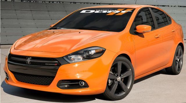 DODGE DART Elke kleurencombinatie LIJNEN WINDSCHERM VINYL DECAL STICKER